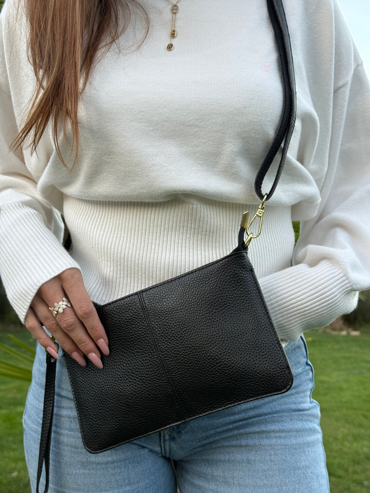Pochettes en cuir