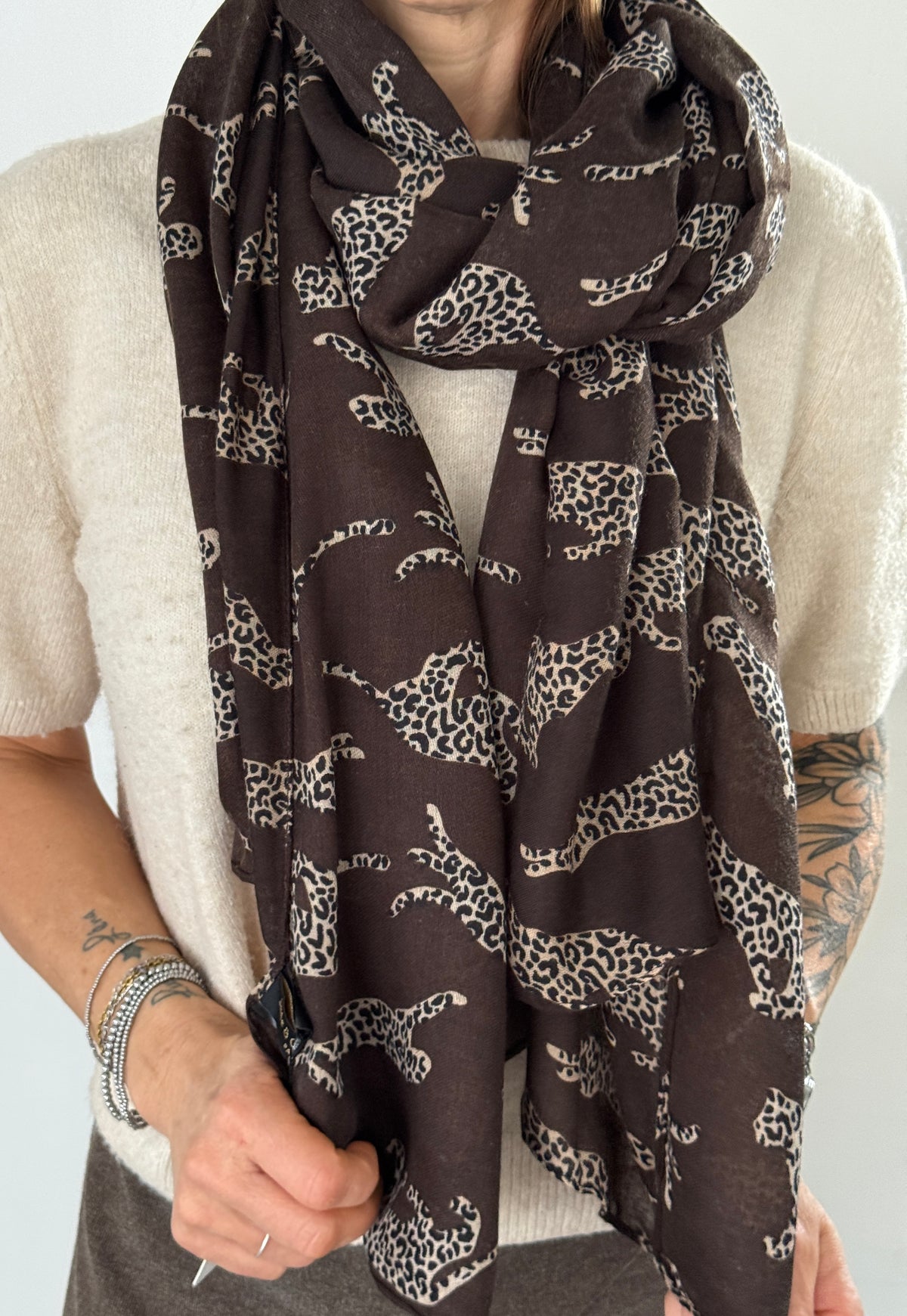 Foulard Léopard