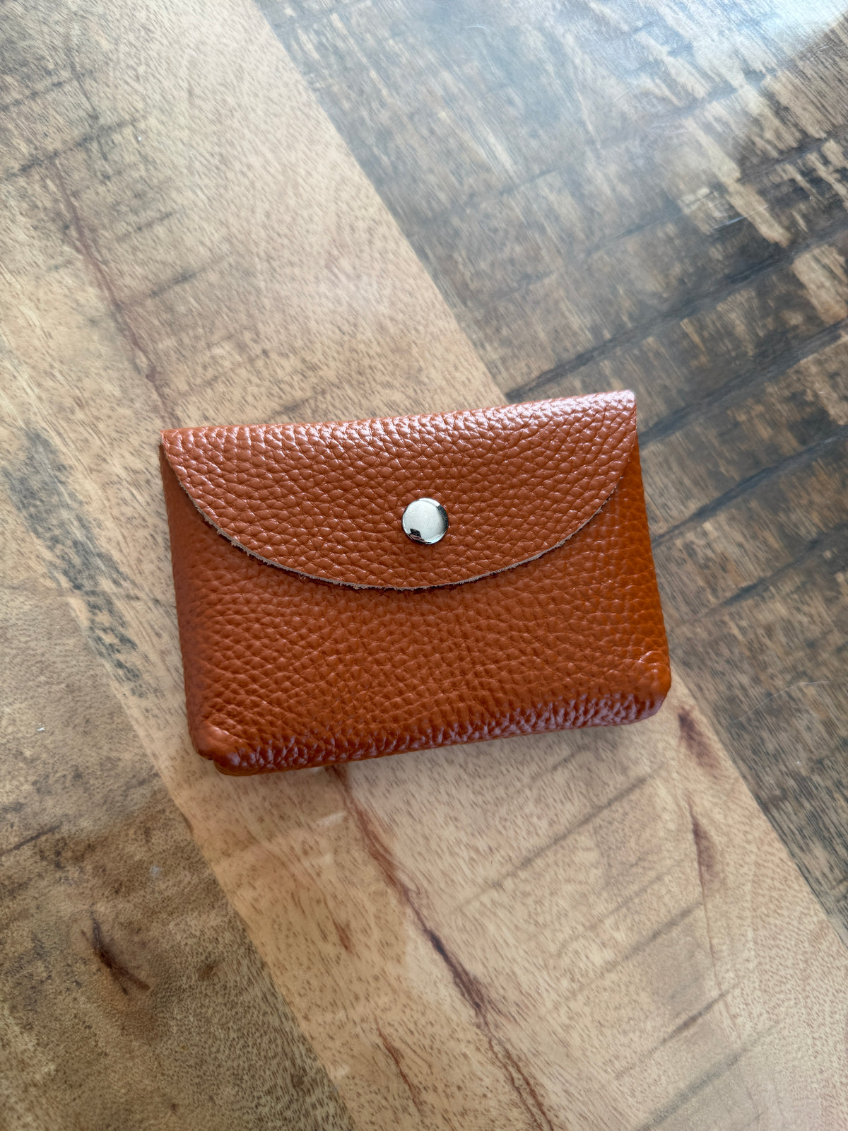 Porte monnaie en cuir